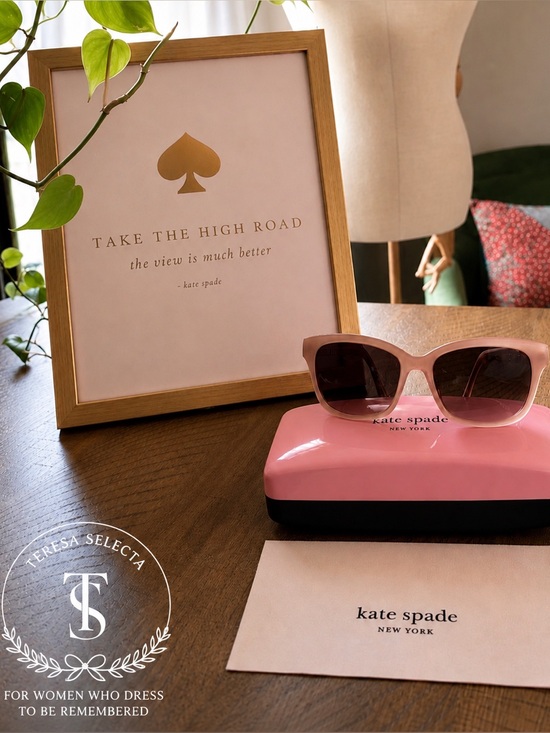 kate spade Accessories - Kate Spade Johanna2/S Blush Pink Sunglasses 53-17 Small Face w/ Case Cloth
